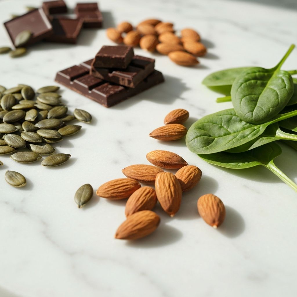 Zink und Magnesium Lebensmittel